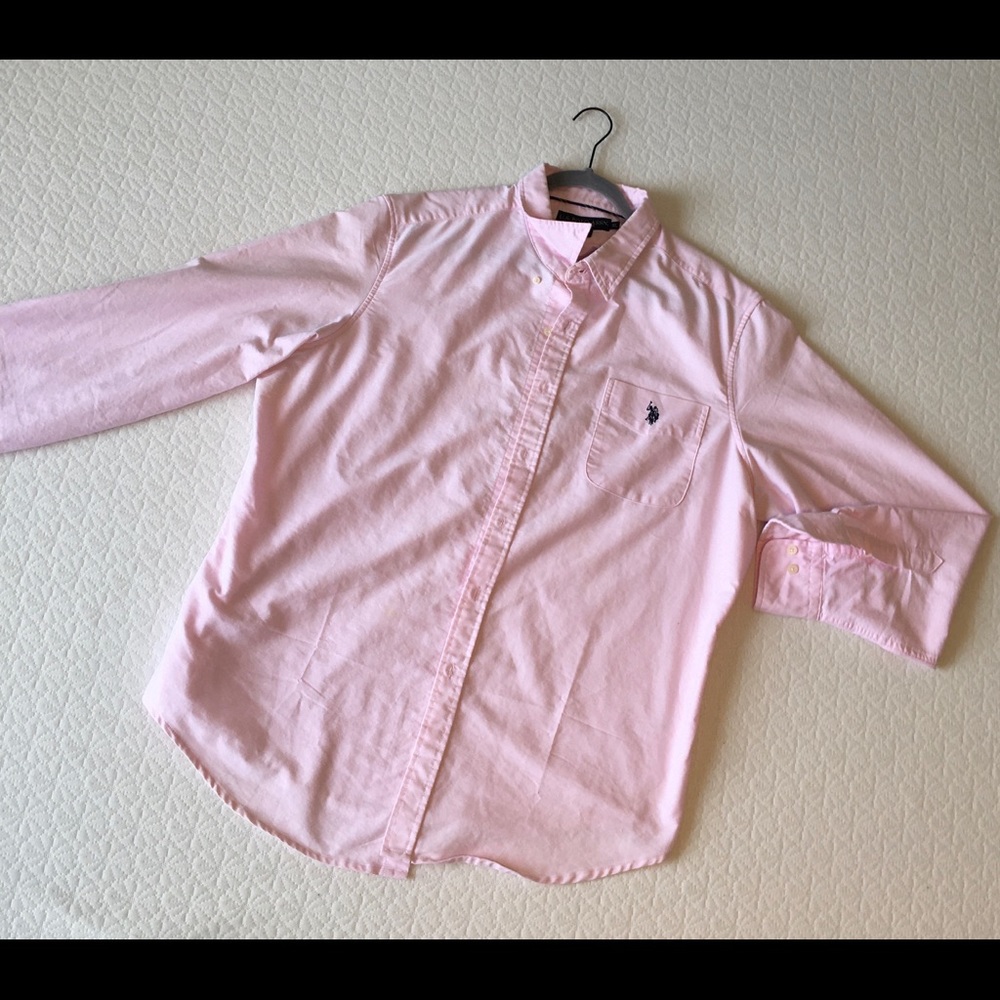 Pink dress shirt